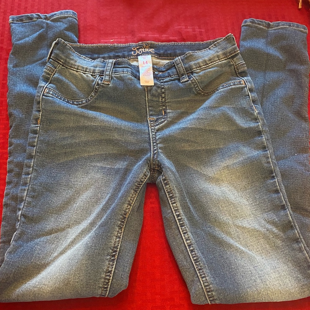 Justice skinny jeans